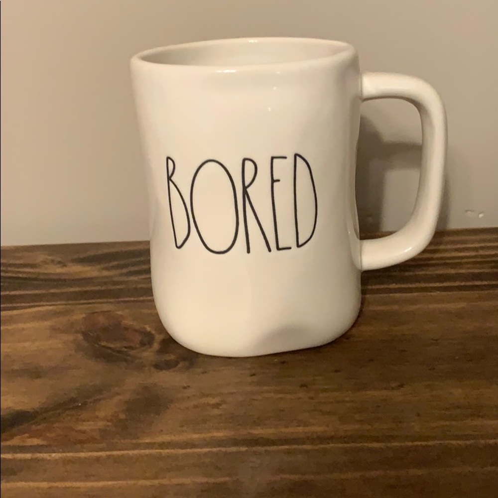 Rae Dunn bored mug